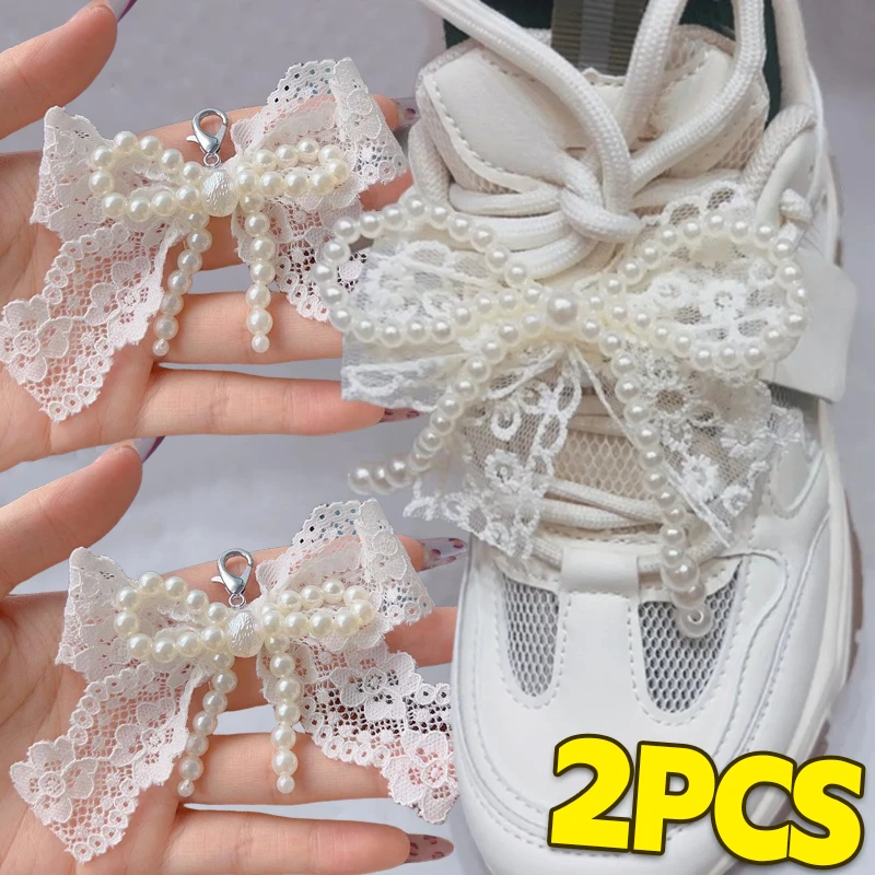 Декор для обуви: весенние жемчужные кружевные бусины, бантики, креативные и изысканные украшения для девочек, пряжки для шнурков, в корейском стиле Ins
Декор для обуви: весенние жемчужные кружевные бусины, бантики, креативные и изысканные украшения для девочек, пряжки для шнурков, в корейском стиле Ins