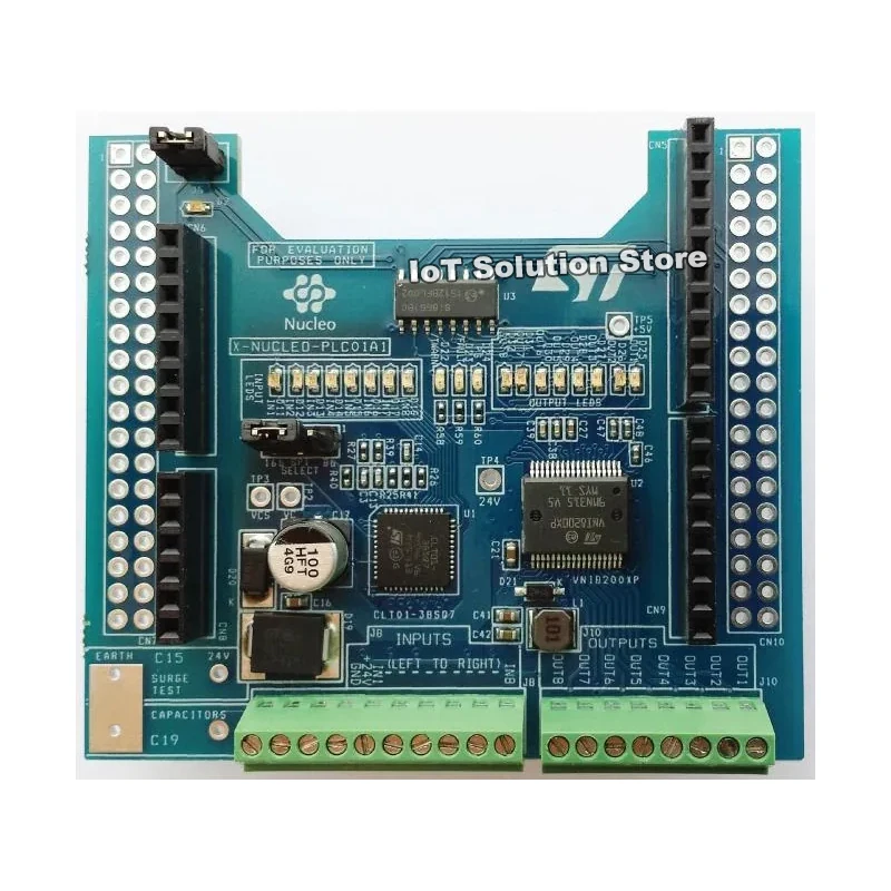 X-NUCLEO-PLC01A1 Industrial input/output expansion board based on VNI8200XP and CLT01-38SQ7 for STM32 Nucleo
X-NUCLEO-PLC01A1 Industrial input/output expansion board based on VNI8200XP and CLT01-38SQ7 for STM32 Nucleo