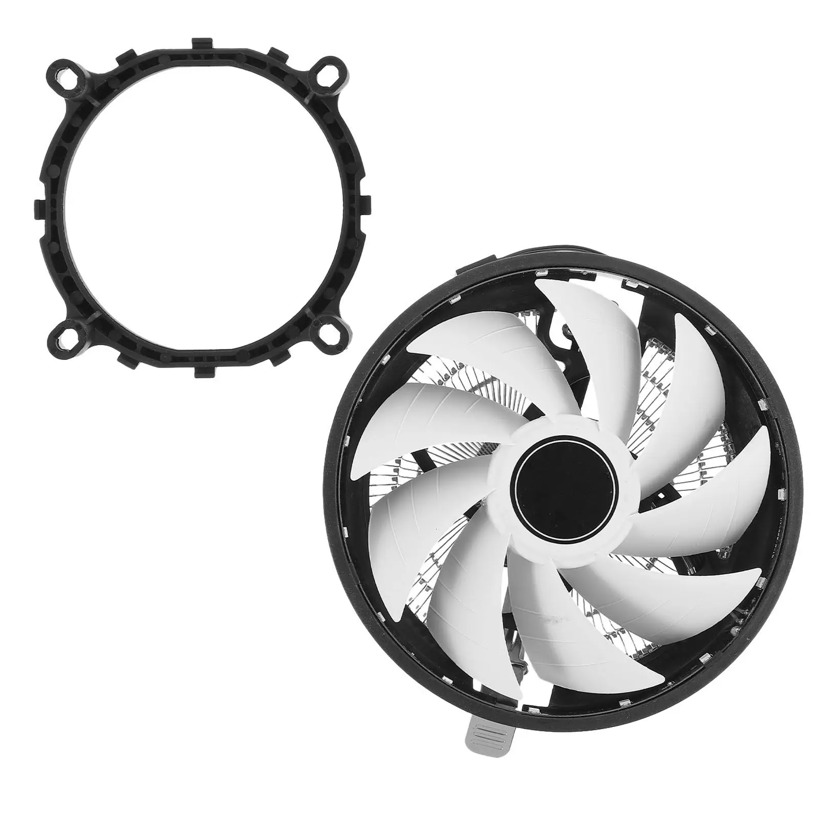 Colorful Light Black CPU Radiator Ultra Quiet High Speed Cooling Fan Computer Cooler Mute Cooling Fan Computer Accessories
Colorful Light Black CPU Radiator Ultra Quiet High Speed Cooling Fan Computer Cooler Mute Cooling Fan Computer Accessories