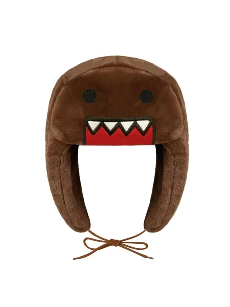 Unique Cartoon Design Embroidery Warm Coral Velvet Lei Feng Hat Autumn Winter Outdoor Ear Protection Fashionable Cap
Unique Cartoon Design Embroidery Warm Coral Velvet Lei Feng Hat Autumn Winter Outdoor Ear Protection Fashionable Cap