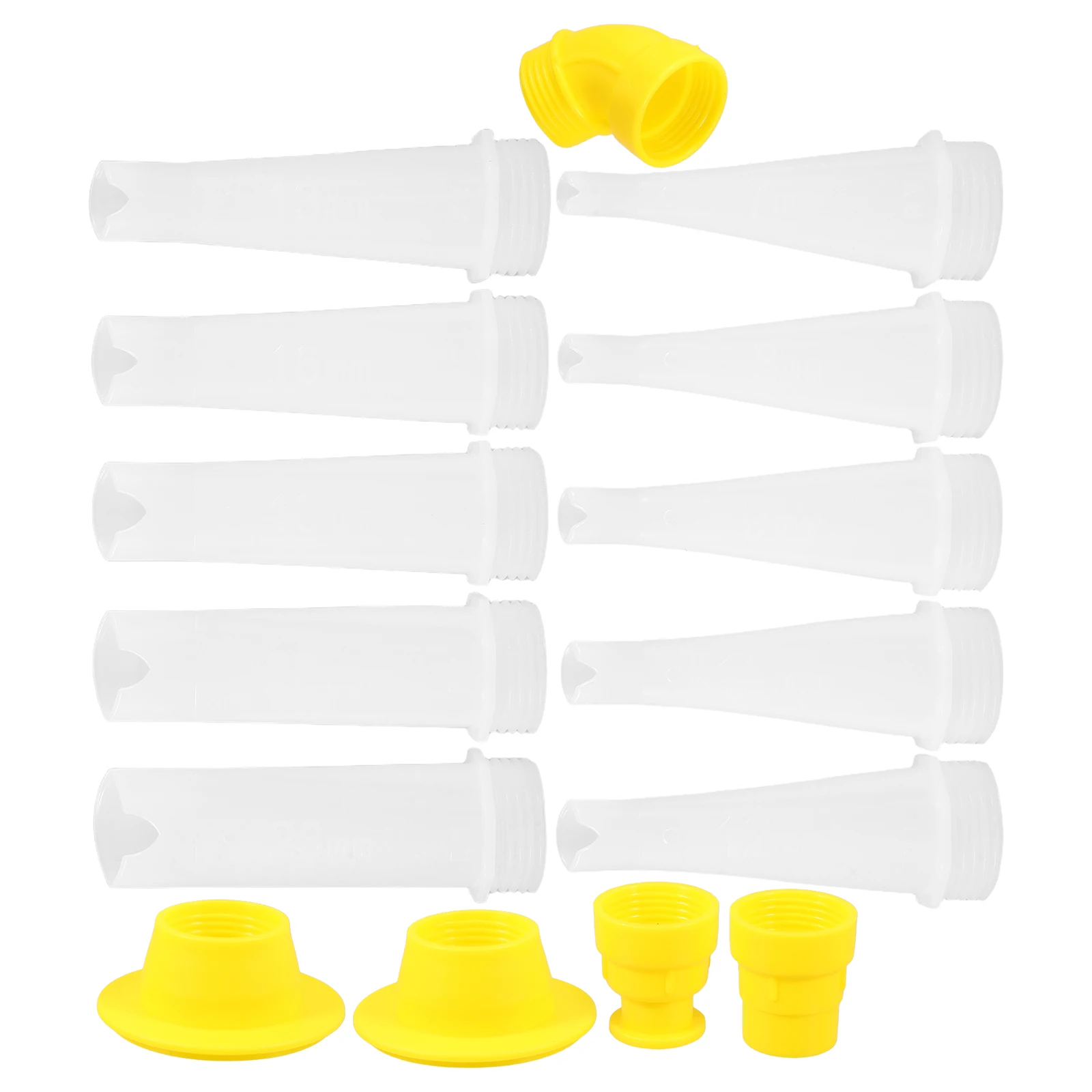 15 pcs Caulk Nozzle Tip Precision Glue Tips Applicator Tool Glass Finisher Nonstick V Shaped Easy Clean Anti Bubble Plastic
15 pcs Caulk Nozzle Tip Precision Glue Tips Applicator Tool Glass Finisher Nonstick V Shaped Easy Clean Anti Bubble Plastic