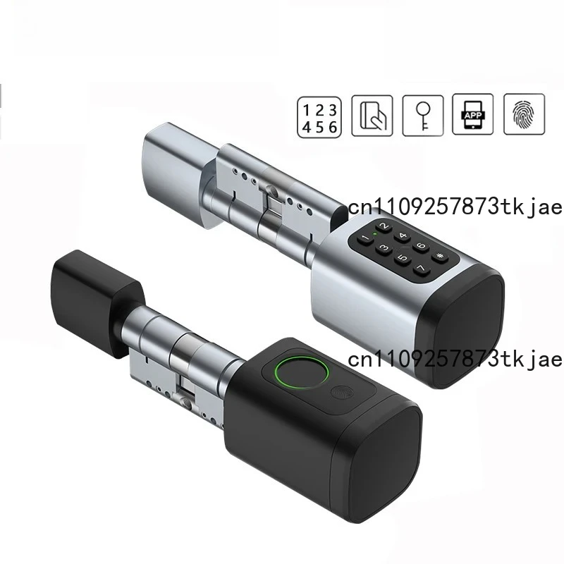 V1 BLE TT Lock Smart Electronic Door Lock with DIY Cylinder Core Fingerprint APP Keys IC Card Unlock for Home Hotel
V1 BLE TT Lock Smart Electronic Door Lock with DIY Cylinder Core Fingerprint APP Keys IC Card Unlock for Home Hotel