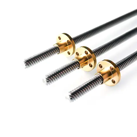 Vite trapezoidale T8 con dado, accessorio per trasmissione motore passo-passo stampante 3D da 300 mm