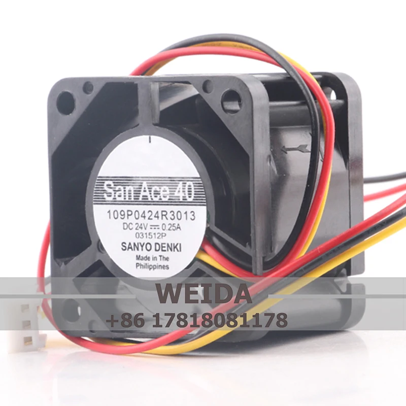 Оригинальный Sanyo 12 В 48 В постоянного тока 24 В 0,25 А EC AC 4 см 40X28X40 мм инвертор большого объема воздуха двойной шар 109P0424R3013 охлаждающий вентилятор
Оригинальный Sanyo 12 В 48 В постоянного тока 24 В 0,25 А EC AC 4 см 40X28X40 мм инвертор большого объема воздуха двойной шар 109P0424R3013 охлаждающий вентилятор