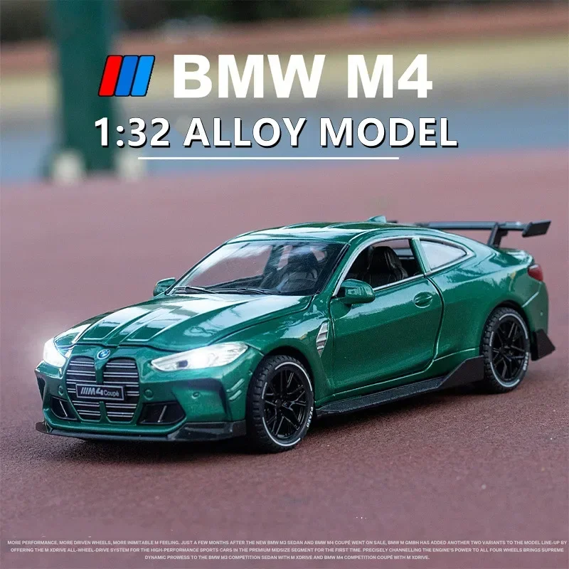 1:32 BMW M4 Coupe Alloy Sports Car Model Diecasts & Toy Vehicles Metal Toy Car Model Sound Light Simulation Collection Gift
1:32 BMW M4 Coupe Alloy Sports Car Model Diecasts & Toy Vehicles Metal Toy Car Model Sound Light Simulation Collection Gift