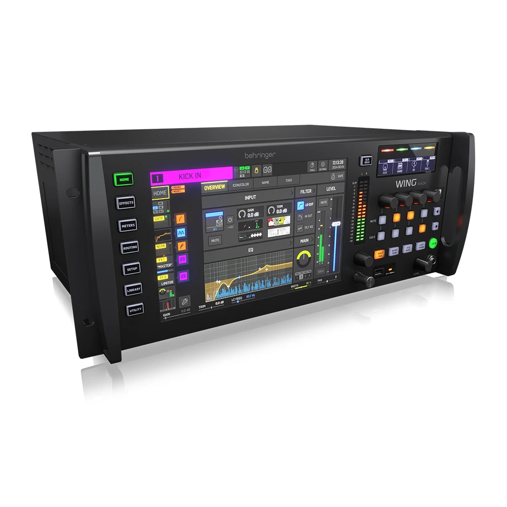 Behringer WING Rack 48 Stereo Channels Digital Console With Touchscreen Pa Sound System Digital Mixer Stage Music Equipment
Behringer WING Rack 48 Stereo Channels Digital Console With Touchscreen Pa Sound System Digital Mixer Stage Music Equipment