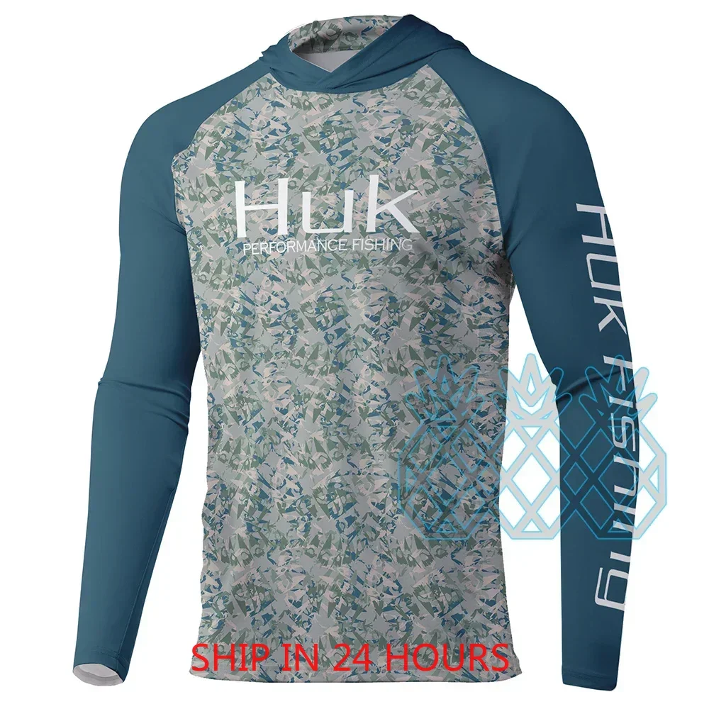 HUK Performance Fishing Shirts Men Long Sleeve Hoodie UPF 50+ Fishing Tops Outdoor Sports Uv Protection Breathable Fishing Wear
HUK Performance Fishing Shirts Men Long Sleeve Hoodie UPF 50+ Fishing Tops Outdoor Sports Uv Protection Breathable Fishing Wear