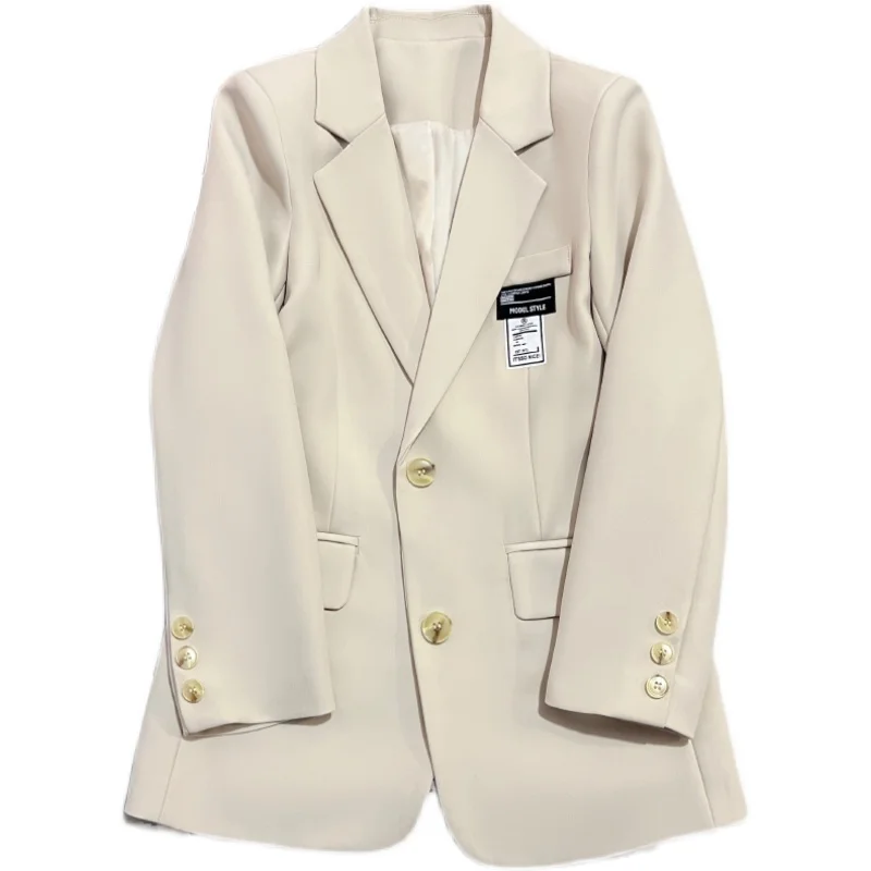 2023 Fashion Beige Suit Jackets Women's Clothing Spring Autumn Blazers New Single-breasted Office Lady Coats Woman Tops jp129
2023 Fashion Beige Suit Jackets Women's Clothing Spring Autumn Blazers New Single-breasted Office Lady Coats Woman Tops jp129