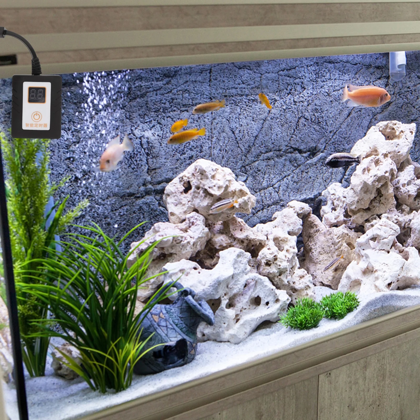 Fish Tank Timer Aquarium Light Timer Multi-Functional Automatic Timing Mode Energy Saving Aquarium Controller Outlet
Fish Tank Timer Aquarium Light Timer Multi-Functional Automatic Timing Mode Energy Saving Aquarium Controller Outlet