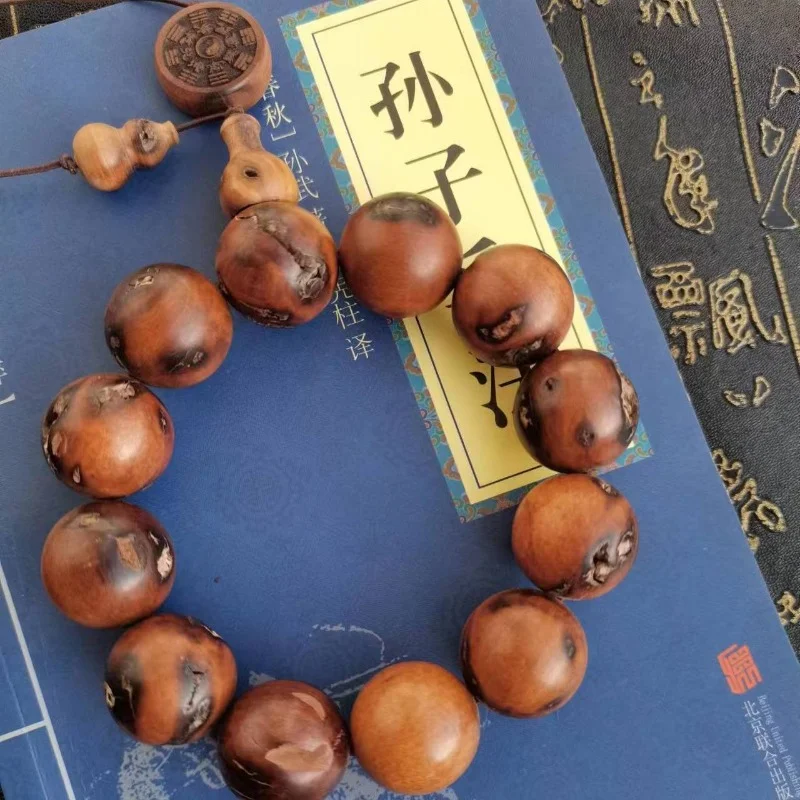 Authentic Lightning Struck Wooden Bracelet for Wealth and Luck, Taoist Thunderbolt Talisman Male and Female Bracelet
Authentic Lightning Struck Wooden Bracelet for Wealth and Luck, Taoist Thunderbolt Talisman Male and Female Bracelet