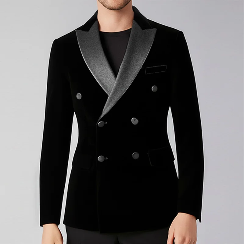 Premium Slim Fit Men's Blazer – Wedding, Business, Dinner & Stage Performance Suit Jacket (Plus Size Available)
Premium Slim Fit Men's Blazer – Wedding, Business, Dinner & Stage Performance Suit Jacket (Plus Size Available)