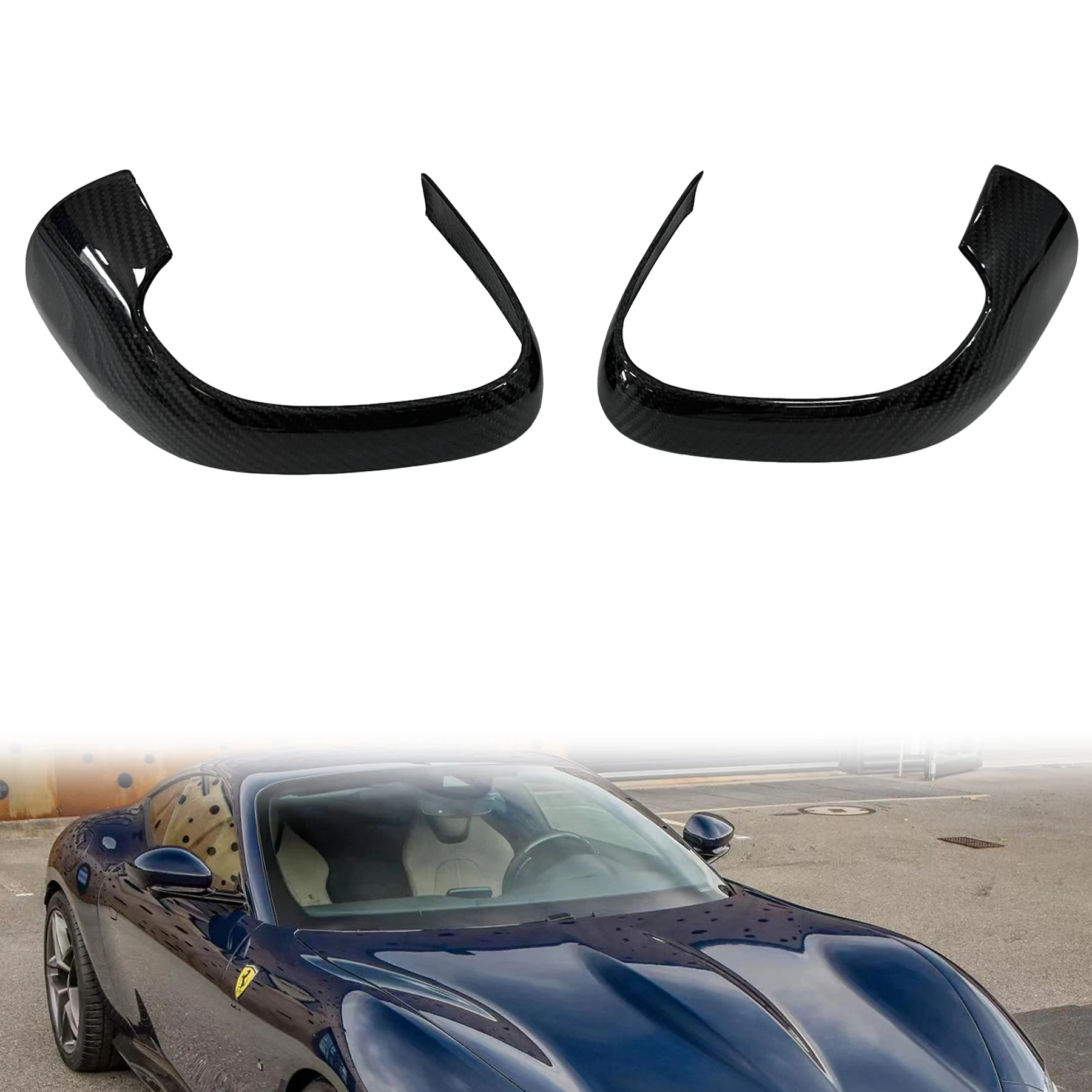 Автозапчасти Ferrari Roma N Style, автомобильные аксессуары из сухого углеродного волокна, зеркало заднего вида для Ferrari Roma
Автозапчасти Ferrari Roma N Style, автомобильные аксессуары из сухого углеродного волокна, зеркало заднего вида для Ferrari Roma