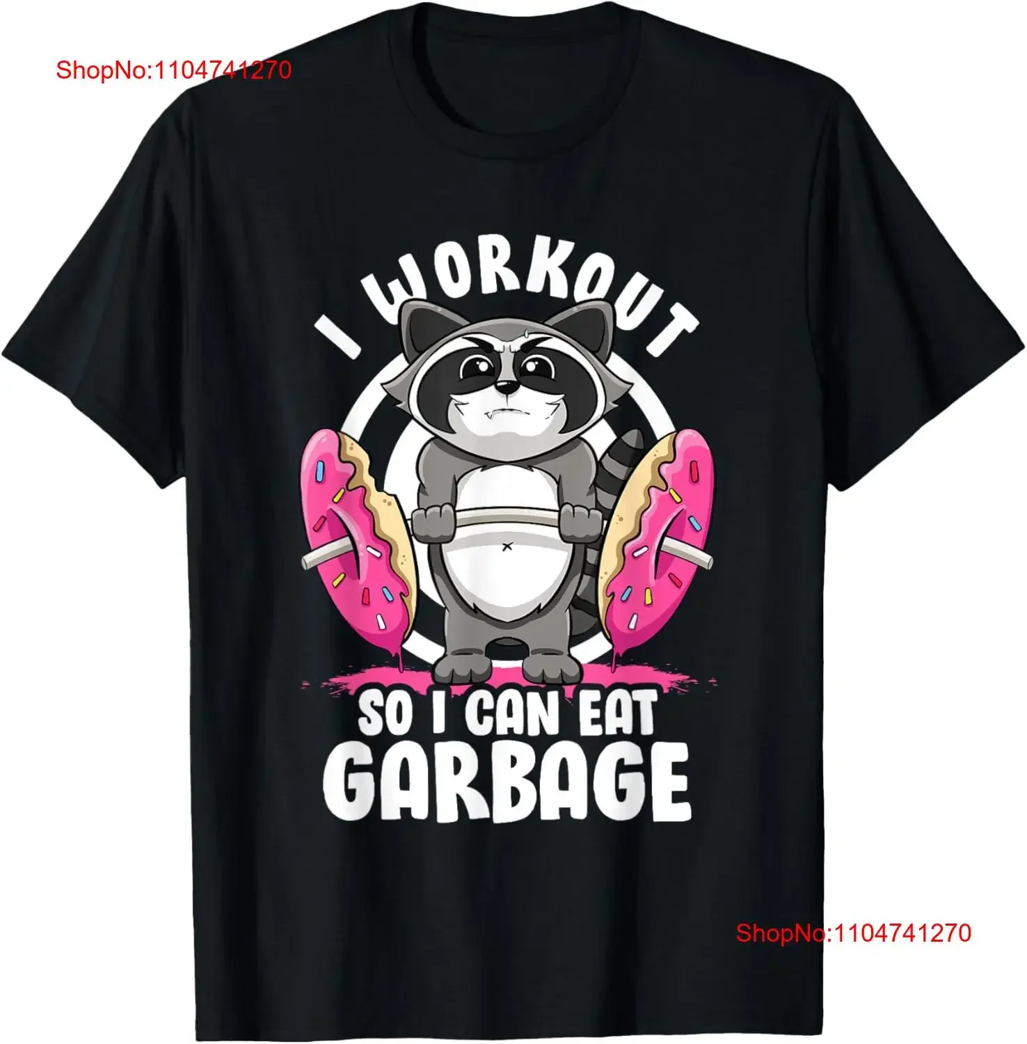 I Workout So Can Eat Garbage Raccoon Gym Rat Bodybuilding T Shirt vintage Washed Versatile Top For Everyday Wear
I Workout So Can Eat Garbage Raccoon Gym Rat Bodybuilding T Shirt vintage Washed Versatile Top For Everyday Wear