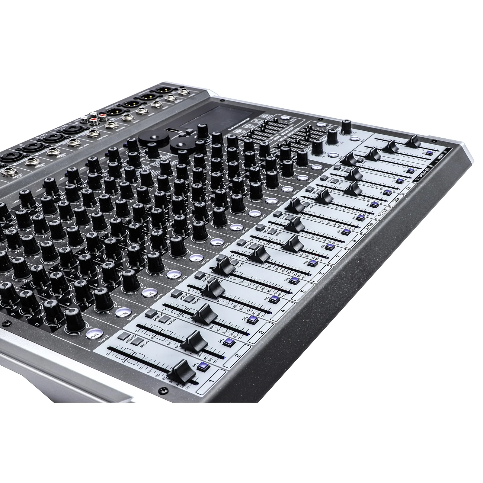 HERO12 New Fashion 12 Channel Audio Mixer Console Double 99DSP DJ Mixer Audio Professional for Club
HERO12 New Fashion 12 Channel Audio Mixer Console Double 99DSP DJ Mixer Audio Professional for Club