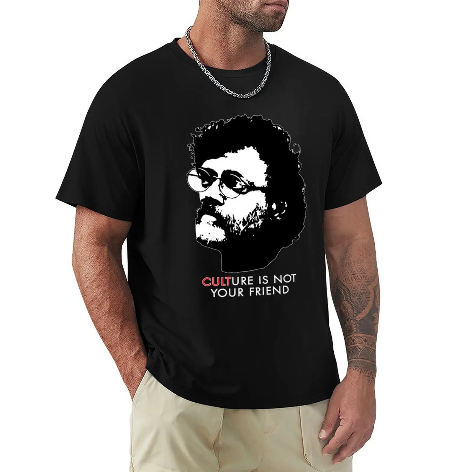 Culture is not Your Friend Terence McKenna T-Shirt Urban Style Print T-Shirt
Culture is not Your Friend Terence McKenna T-Shirt Urban Style Print T-Shirt