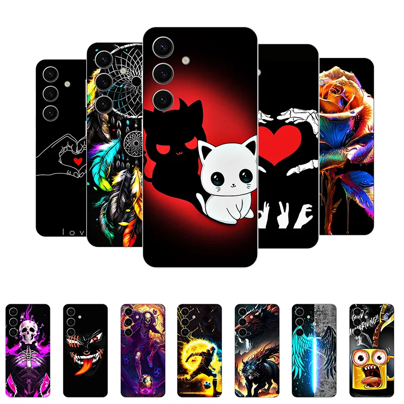 For Samsung S24 FE Case F24FE Funny Cute Silicone Soft Back Case for Samsung Galaxy S24 FE Cover GalaxyS24FE Shockproof Bumper
For Samsung S24 FE Case F24FE Funny Cute Silicone Soft Back Case for Samsung Galaxy S24 FE Cover GalaxyS24FE Shockproof Bumper