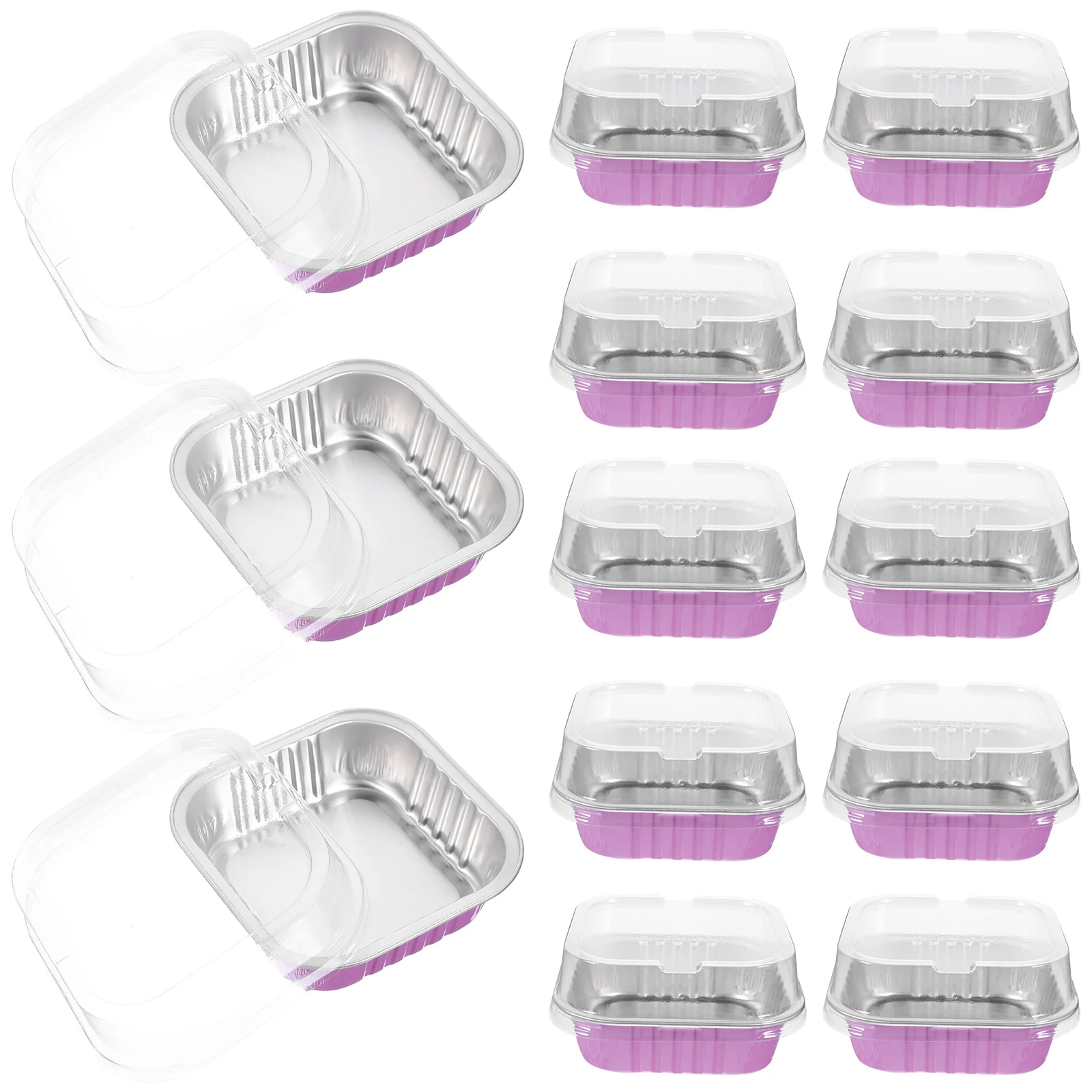 20 Sets Aluminum Foil Cake Box Wrapper Pudding Liner Food Baking Boxes Rosy Bread
20 Sets Aluminum Foil Cake Box Wrapper Pudding Liner Food Baking Boxes Rosy Bread