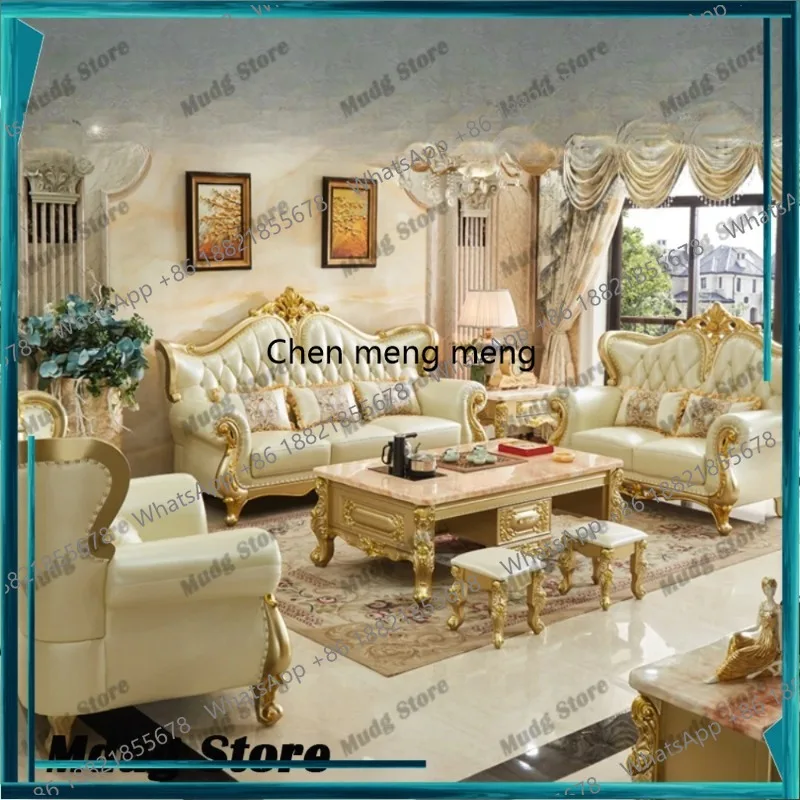 Comfortable Adults Sofas Classic Europe Living Room Corner Sofas Elegant Leather Muebles Para Habitacion Home Decoration
Comfortable Adults Sofas Classic Europe Living Room Corner Sofas Elegant Leather Muebles Para Habitacion Home Decoration