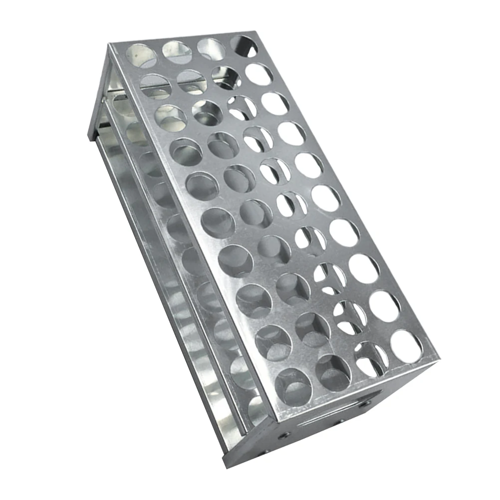 Aluminum Test Rack 40 Holes Lightweight Lab Vial Experiment Test Tube Rack Stand Tube Holder Scientific Experiment
Aluminum Test Rack 40 Holes Lightweight Lab Vial Experiment Test Tube Rack Stand Tube Holder Scientific Experiment