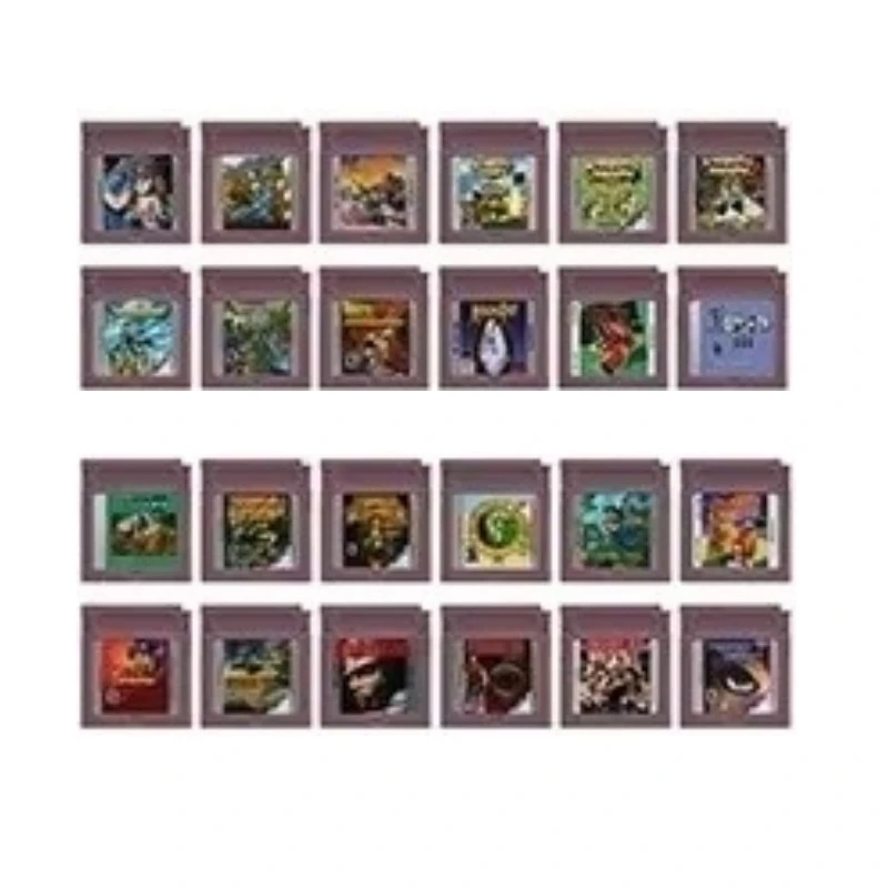 16-битный картридж для игровой консоли GBC, игровая карта Adventure Island Resident Evil Harvest Moon Perfect Dark Mega Man для GB/SP
16-битный картридж для игровой консоли GBC, игровая карта Adventure Island Resident Evil Harvest Moon Perfect Dark Mega Man для GB/SP
