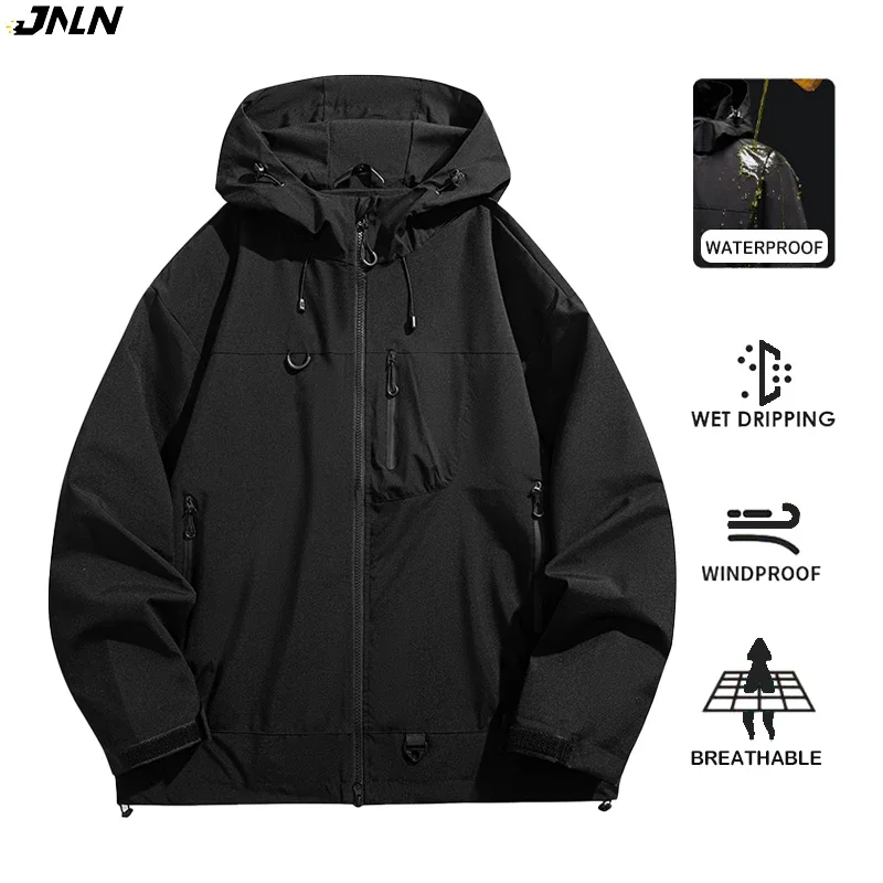 JNLN Unisex Waterproof Windbreaker Outdoor Sport Windproof Single-Layer Jacket Men Women Hiking Climbing Trekking Rain Coat
JNLN Unisex Waterproof Windbreaker Outdoor Sport Windproof Single-Layer Jacket Men Women Hiking Climbing Trekking Rain Coat