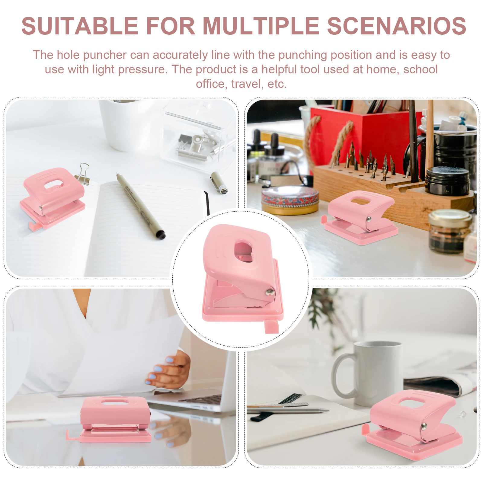 Adjustable Hole Puncher for Office Home School Durable Plastic Metal Paper Punch Tool Scrapbooking Craft DIY Book Binding
Adjustable Hole Puncher for Office Home School Durable Plastic Metal Paper Punch Tool Scrapbooking Craft DIY Book Binding