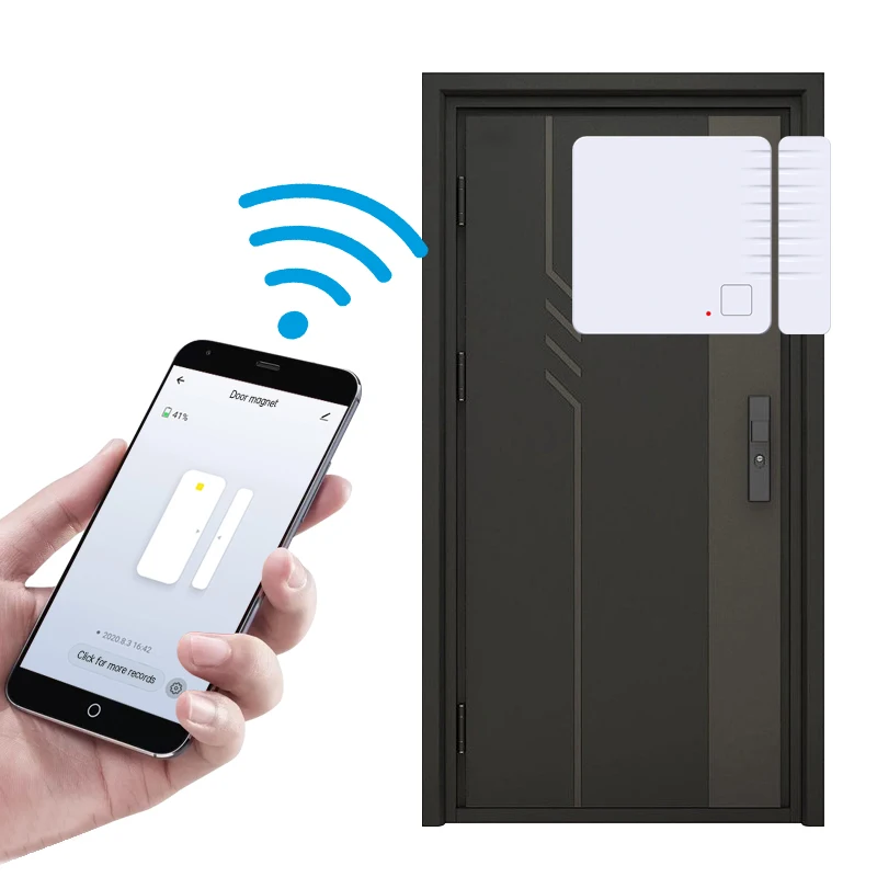 Tuya Wireless Smart Wifi Alarm Magnetic Door Sensor Wifi
Tuya Wireless Smart Wifi Alarm Magnetic Door Sensor Wifi