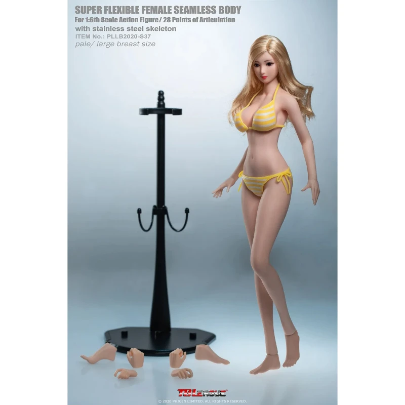 TBLeague 1/6 S36 S37 Скутфильм аниме женская фигурка белая кожа большая грудь тонкая талия бесшовная фигурка тела
TBLeague 1/6 S36 S37 Скутфильм аниме женская фигурка белая кожа большая грудь тонкая талия бесшовная фигурка тела