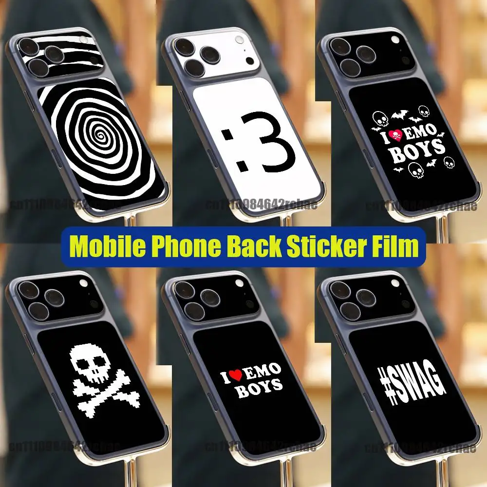 For I Love Emo Boys Icon iPhone 17 Pro Max Phone Back Sticker Film Decal Skin Wrap DIY Custom Stickers Full Cover
For I Love Emo Boys Icon iPhone 17 Pro Max Phone Back Sticker Film Decal Skin Wrap DIY Custom Stickers Full Cover