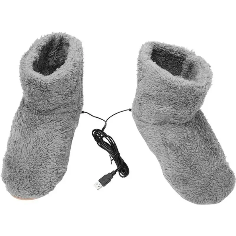 1 Pair Super Soft Winter Warm Snow Boots USB Charging Comfortable Plush Electric Heated Shoes Foot Warmer Gift for Women Men
1 Pair Super Soft Winter Warm Snow Boots USB Charging Comfortable Plush Electric Heated Shoes Foot Warmer Gift for Women Men