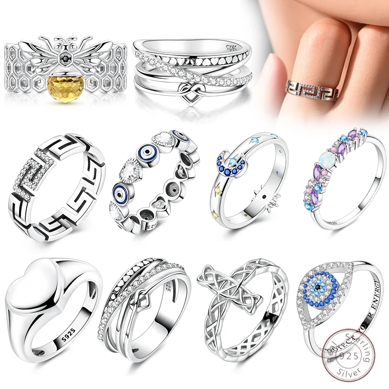 Original 925 Sterling Silver Ring Heart Shape Sun Moon Star Shiny Zirconia Ring Women Jewelry Birthday Anniversary Gift
Original 925 Sterling Silver Ring Heart Shape Sun Moon Star Shiny Zirconia Ring Women Jewelry Birthday Anniversary Gift