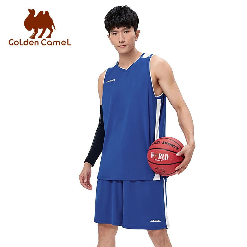 Спортивные мужские футболки GOLDEN CAMEL из двух предметов, Быстросохнущий жилет, дышащий костюм для бега, лето 2023
Спортивные мужские футболки GOLDEN CAMEL из двух предметов, Быстросохнущий жилет, дышащий костюм для бега, лето 2023