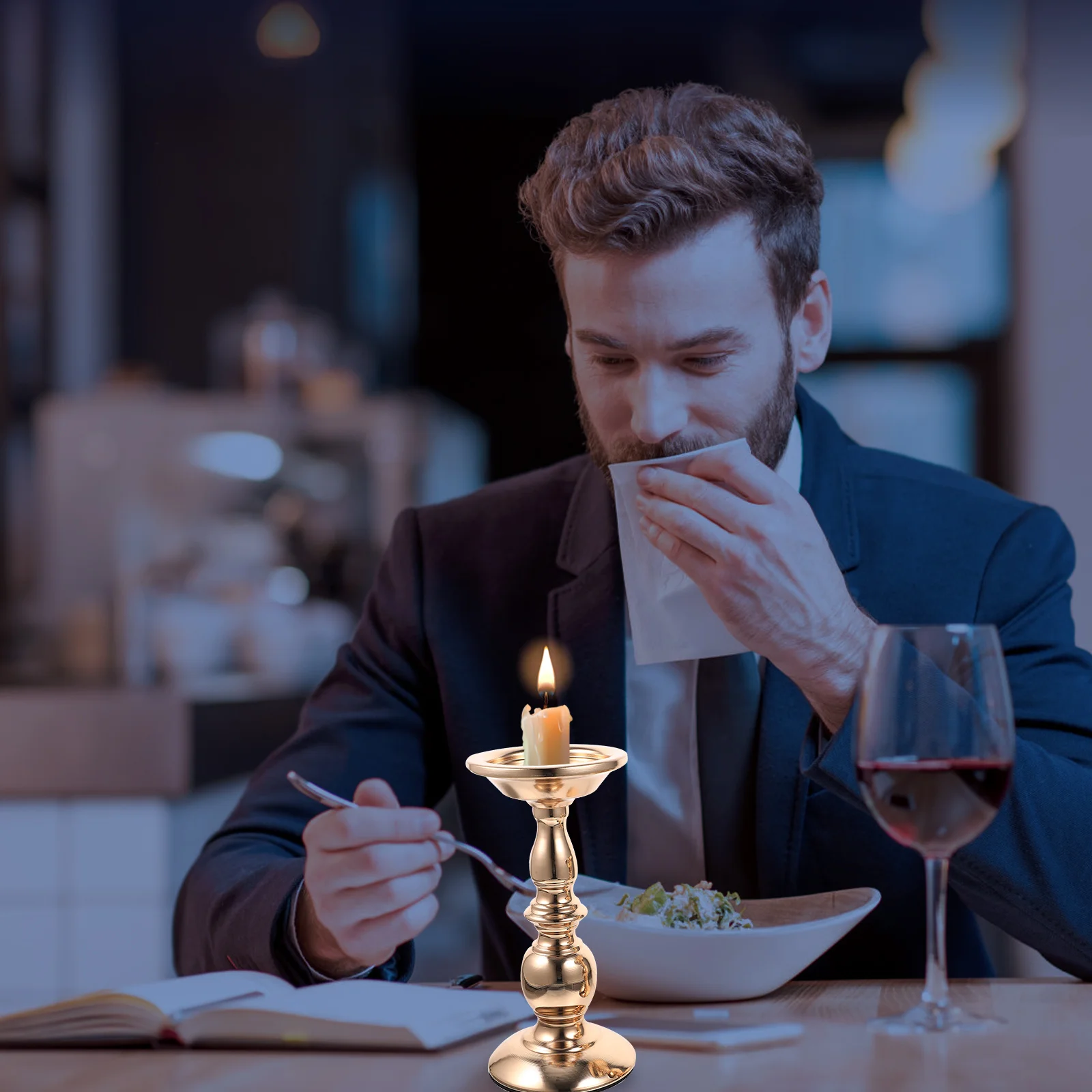 2Pcs Vintage Holder Retro Taper Stand for Home Decor Wedding Party Desktop Decoration Iron Art Craft Tabletop
2Pcs Vintage Holder Retro Taper Stand for Home Decor Wedding Party Desktop Decoration Iron Art Craft Tabletop