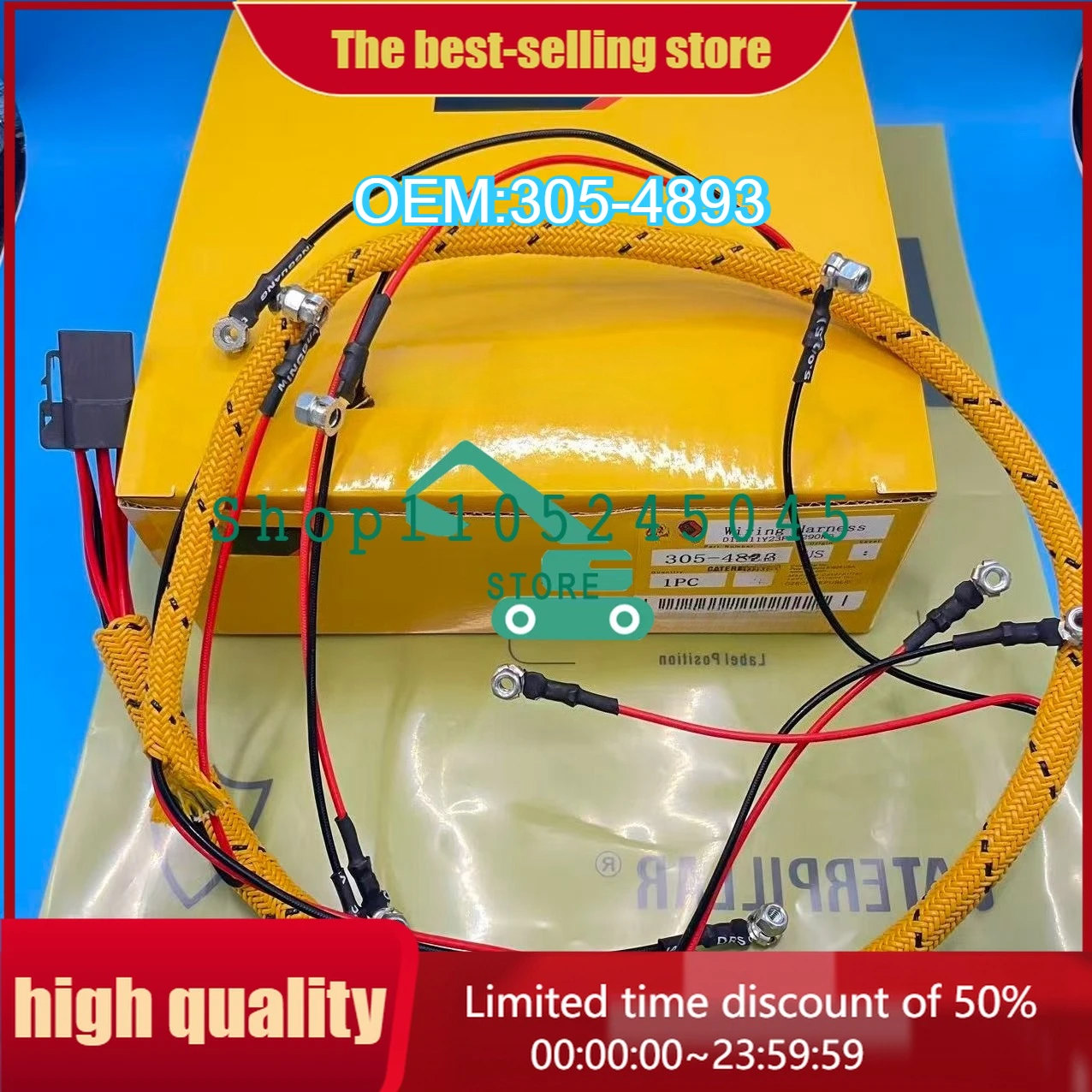 Для экскаваторов 320D, 323D, C6.4, C6.6: Жгут проводов топливной форсунки 305-4893, 2694617, 260-5542 (Запчасти для экскаваторов)
Для экскаваторов 320D, 323D, C6.4, C6.6: Жгут проводов топливной форсунки 305-4893, 2694617, 260-5542 (Запчасти для экскаваторов)