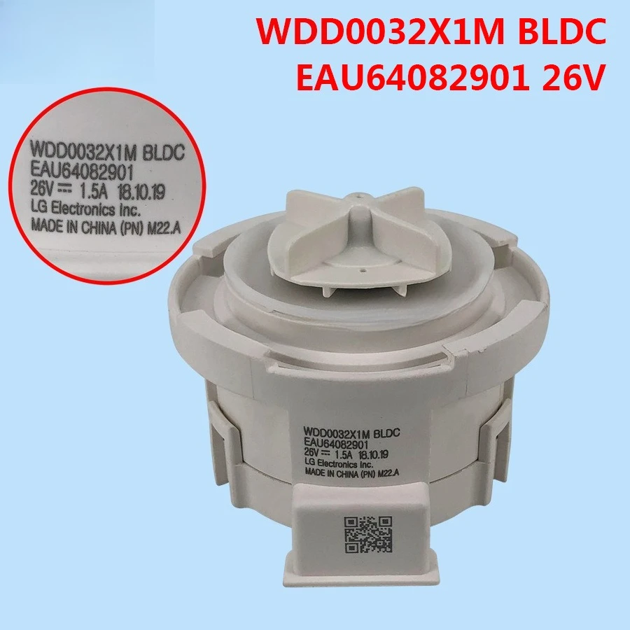 Suitable for LG Washing Machine Drainage Pump Suction Pump WDD0032X1M BLDC EAU64082901 26V
Suitable for LG Washing Machine Drainage Pump Suction Pump WDD0032X1M BLDC EAU64082901 26V