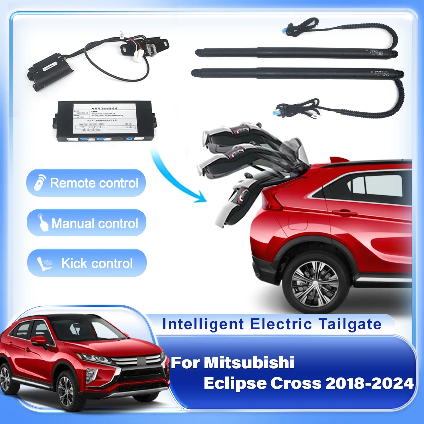Для Mitsubishi Eclipse Cross 2018-2024, модификация электрической задней двери, автоматический подъем, аксессуары для задней двери автомобиля, дистанционное управление
Для Mitsubishi Eclipse Cross 2018-2024, модификация электрической задней двери, автоматический подъем, аксессуары для задней двери автомобиля, дистанционное управление