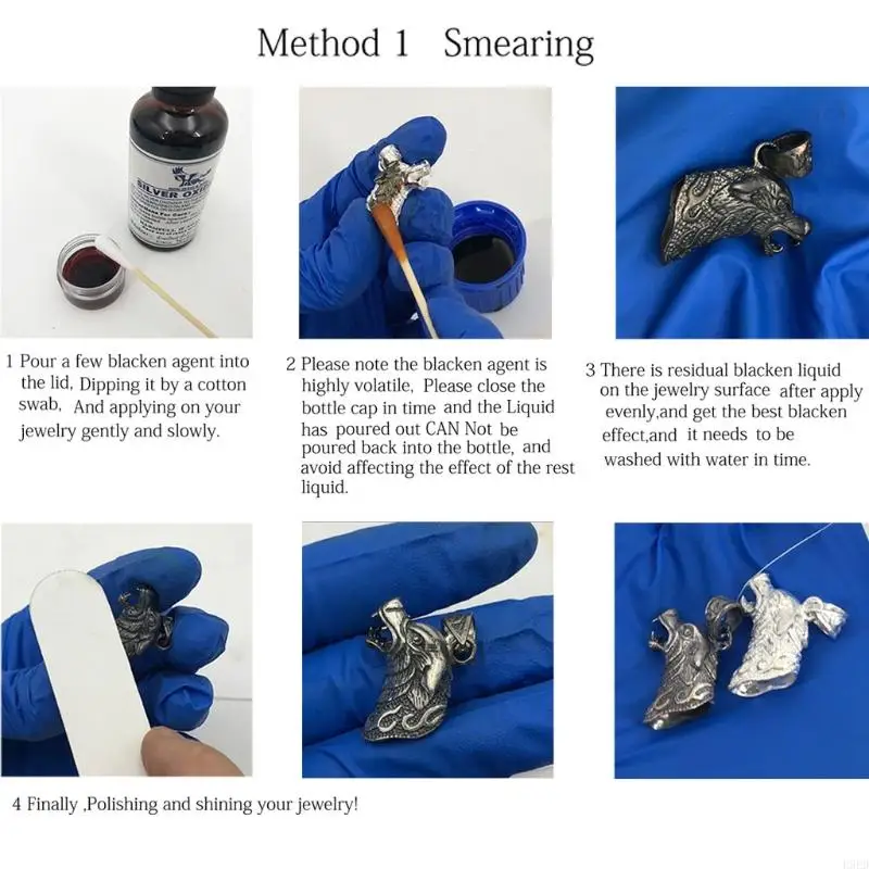 H9ED Cool Patina Gel Tools Stabilized Liver of Silver Plating Solution 15ml Jewelry
H9ED Cool Patina Gel Tools Stabilized Liver of Silver Plating Solution 15ml Jewelry