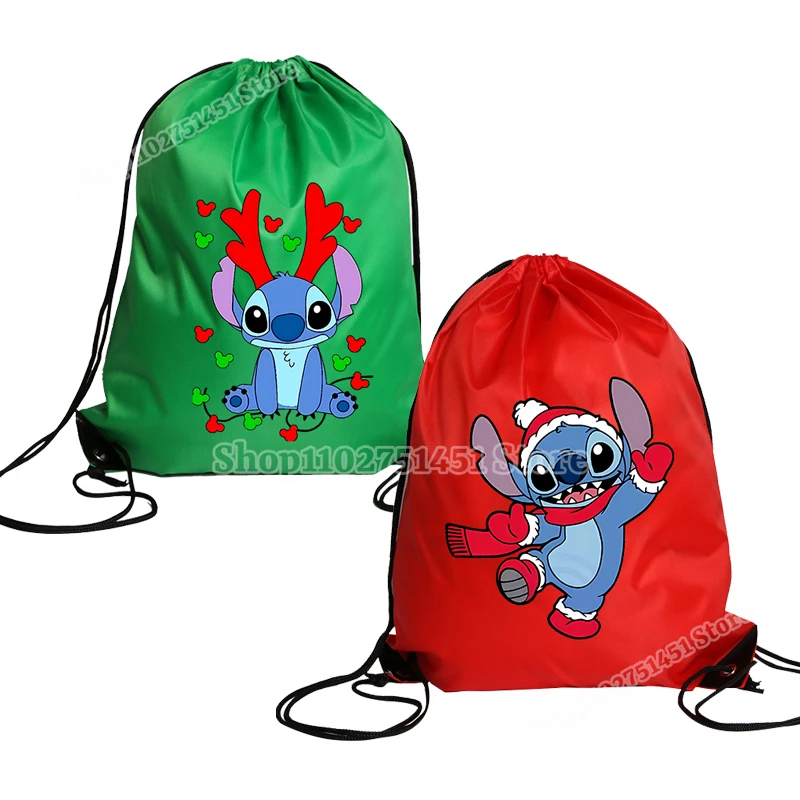 Christmas Stitch Drawstring Backpack Kawaii Draw String Bags Portable Storage Pouch Large Capacity Mochila Sport Wear Xmas Gift
Christmas Stitch Drawstring Backpack Kawaii Draw String Bags Portable Storage Pouch Large Capacity Mochila Sport Wear Xmas Gift