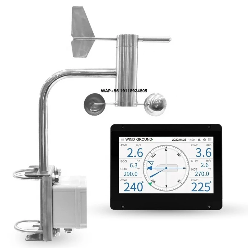 MI9000S Anemometer Marine Stainless Steel Wind Speed Cup Sensor With Waterproof Cable for Vessels Boats Yachts
MI9000S Anemometer Marine Stainless Steel Wind Speed Cup Sensor With Waterproof Cable for Vessels Boats Yachts