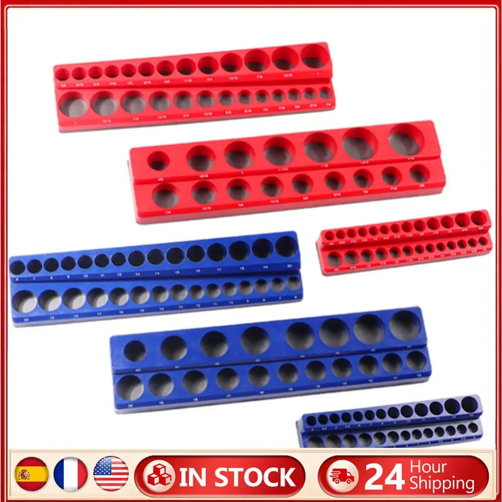 Socket Organizer 1/4-Inch 3/8-Inch 1/2-Inch Swivel Premium Quality Socket Holders Auto Car Repair Magnetic Socket Organizer Tool
Socket Organizer 1/4-Inch 3/8-Inch 1/2-Inch Swivel Premium Quality Socket Holders Auto Car Repair Magnetic Socket Organizer Tool