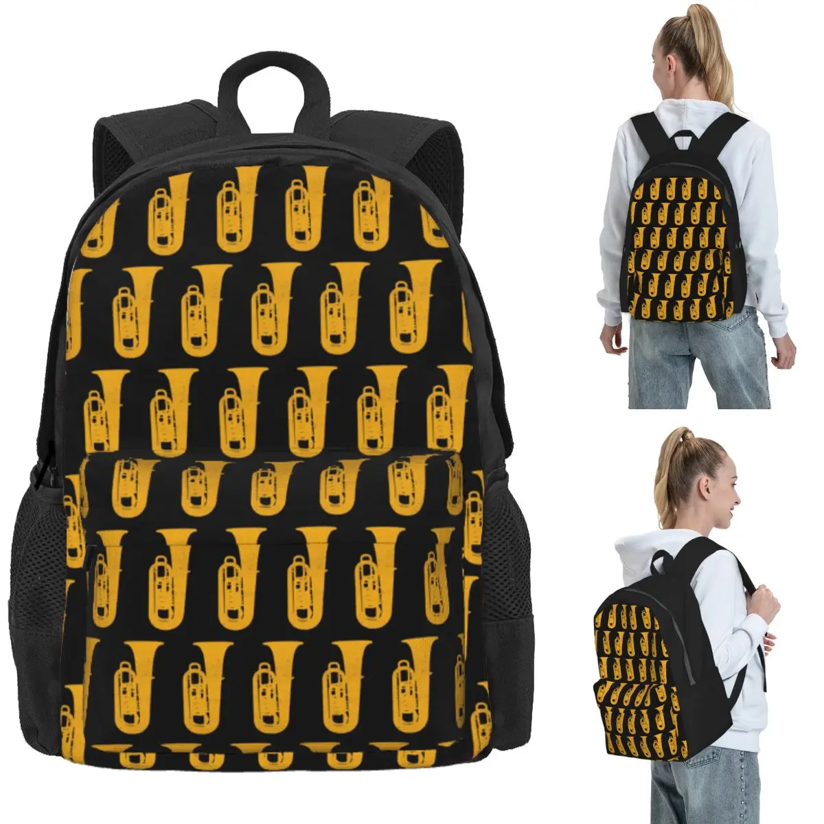 Tuba Backpack Daypack Large Capacity Kids BookBag School Bag Shoulder Bags for Men Women
Tuba Backpack Daypack Large Capacity Kids BookBag School Bag Shoulder Bags for Men Women