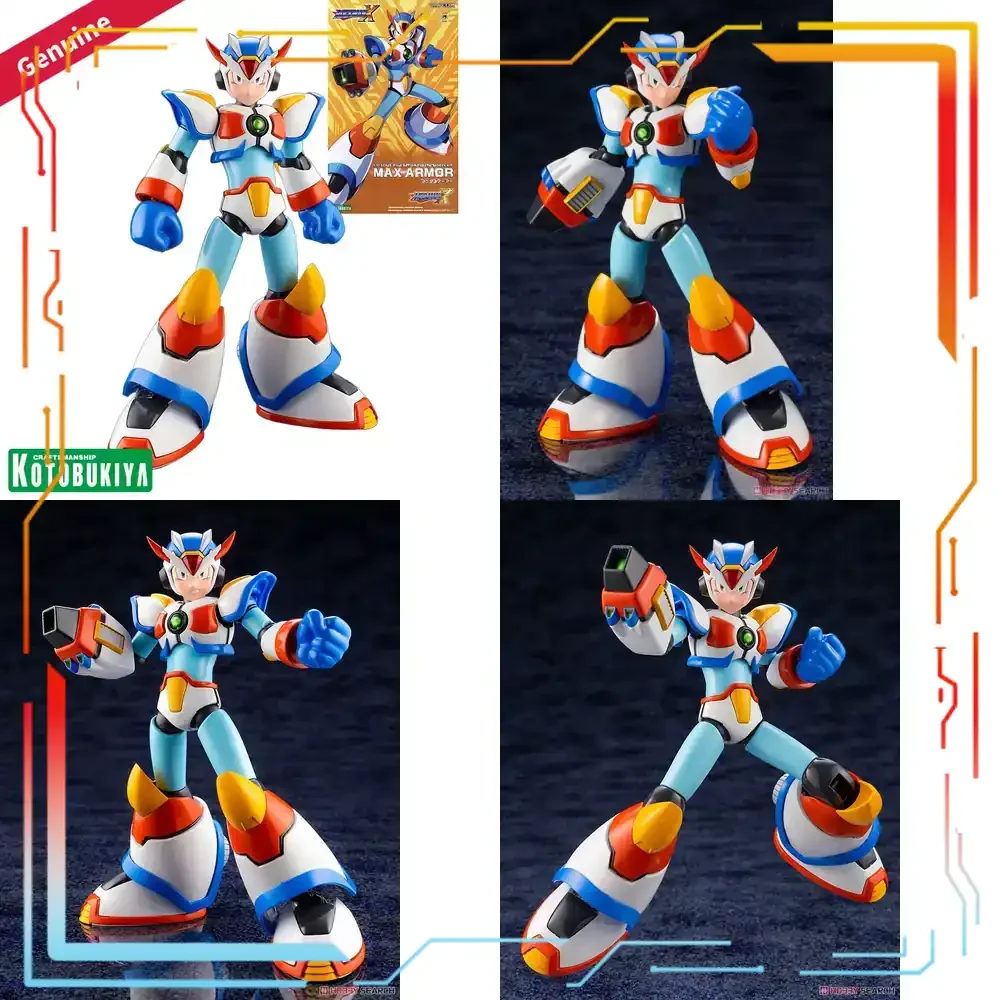 Kotobukiya Rockman X Max Armor Model Kit Original Genuine Assembly Action Figure Game Character Collection Decoration Gift
Kotobukiya Rockman X Max Armor Model Kit Original Genuine Assembly Action Figure Game Character Collection Decoration Gift