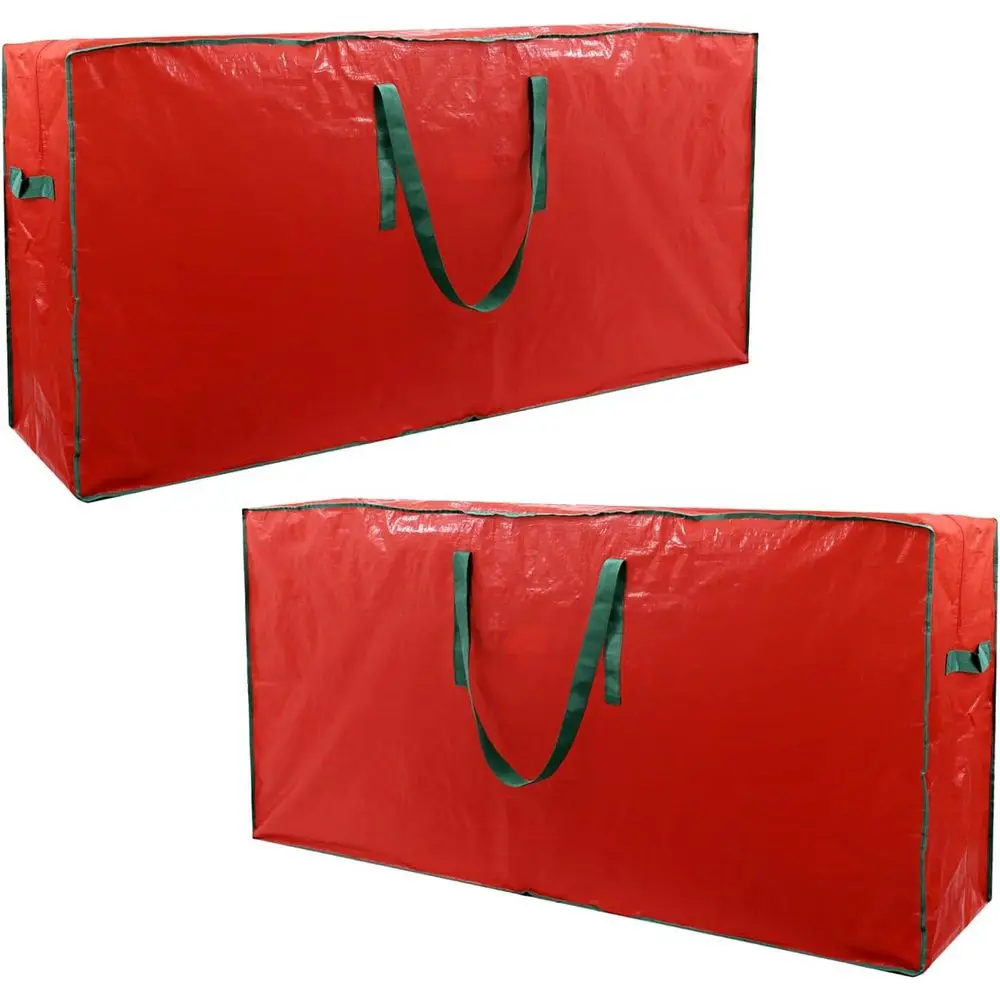 2-Pack 7.5ft Tall Tree Storage Bags, 45x15x20in, Waterproof, Dustproof, with Handles and Zipper
2-Pack 7.5ft Tall Tree Storage Bags, 45x15x20in, Waterproof, Dustproof, with Handles and Zipper