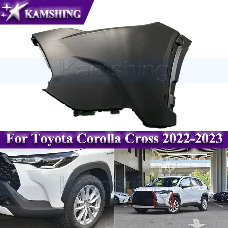 Front Bumper Corner Wrap For Toyota Corolla Cross 2022-2023 Front Bumper Corner Guard Front Bumper Trim Panel (no paint color)
Front Bumper Corner Wrap For Toyota Corolla Cross 2022-2023 Front Bumper Corner Guard Front Bumper Trim Panel (no paint color)