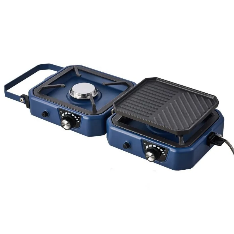 Outdoor double-head cassette furnace portable folding integrated cassette tank stainless steel
Outdoor double-head cassette furnace portable folding integrated cassette tank stainless steel