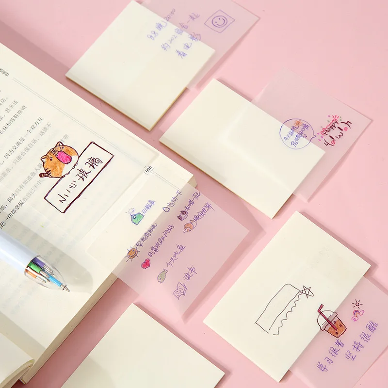 Kawai StationeryTransparent Sticky Note Can Be Peeled Off N Times Simple Paper Ins Student Sticker Strip Office School Supplies
Kawai StationeryTransparent Sticky Note Can Be Peeled Off N Times Simple Paper Ins Student Sticker Strip Office School Supplies