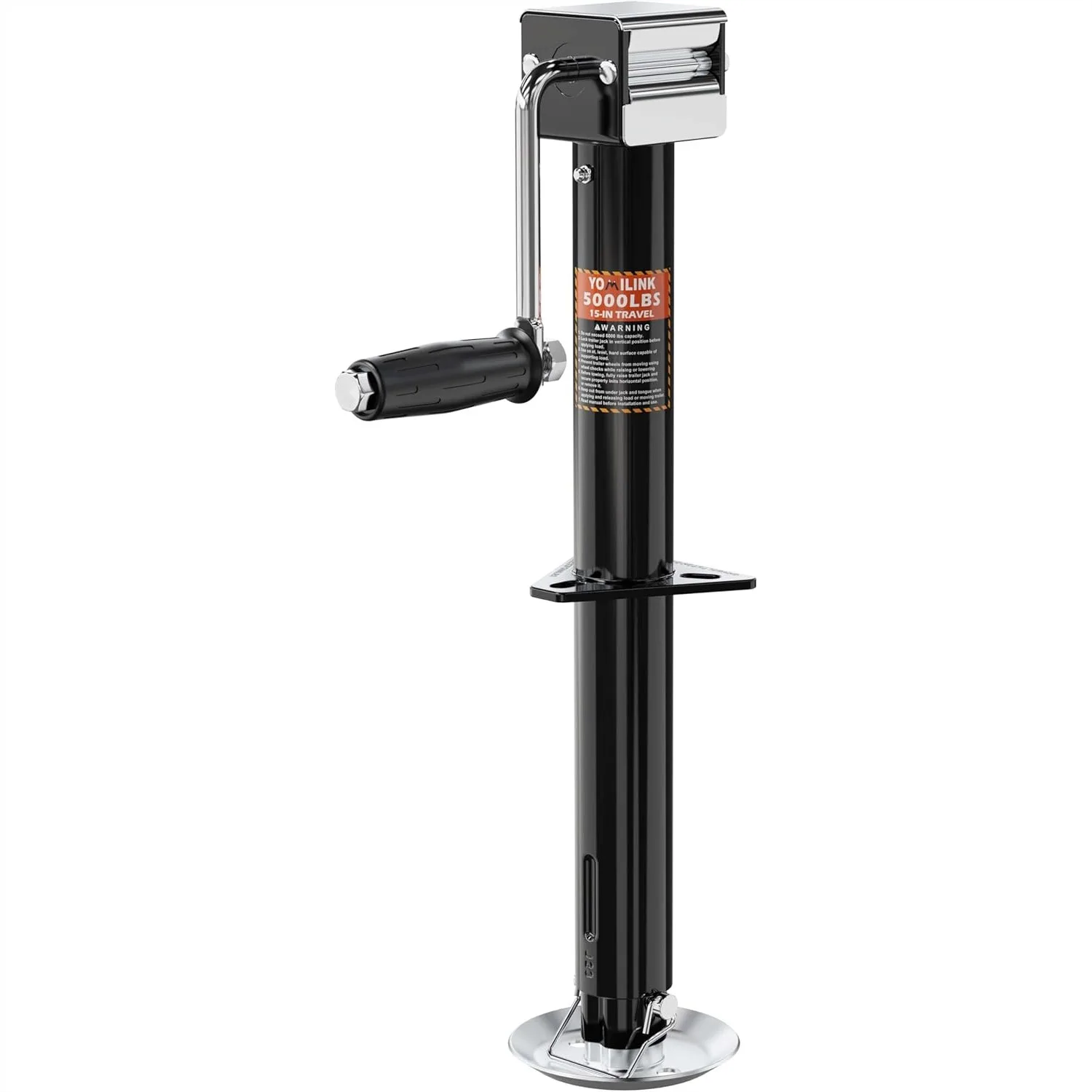 5000 lbs A-Frame Trailer Jack with 15" Lift, 5-Level Drop Leg for RV Boat Trailer
5000 lbs A-Frame Trailer Jack with 15" Lift, 5-Level Drop Leg for RV Boat Trailer
