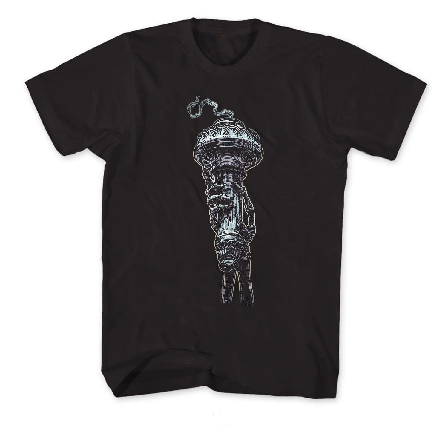 Liberty Torch Statue New York Tattoo T Shirt. Short Sleeve 100% Cotton Casual T-shirts Loose Top Size S-3XL
Liberty Torch Statue New York Tattoo T Shirt. Short Sleeve 100% Cotton Casual T-shirts Loose Top Size S-3XL