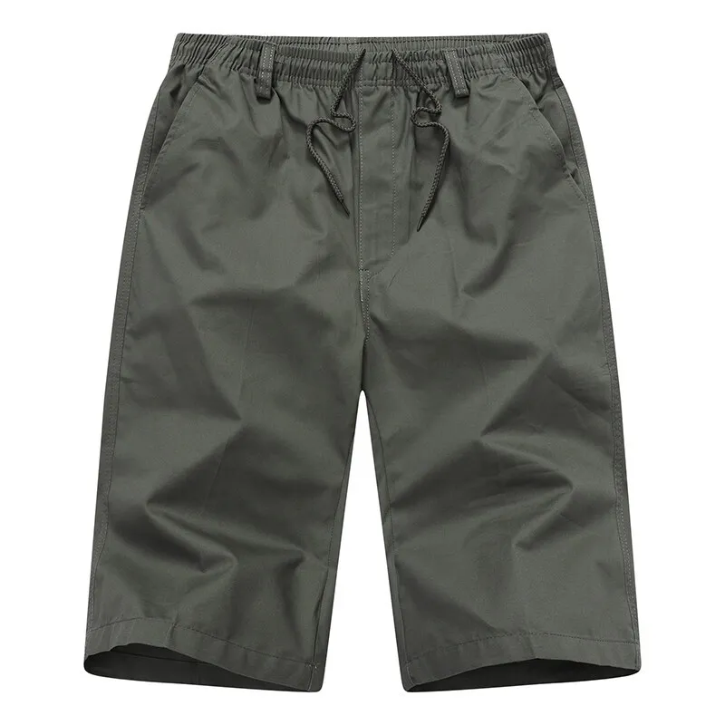 Men's Cotton Calf-Length Pants Summer Safari Style Casual Shorts Solid Color Straight Lightweight Breathable Daily Short Trouser
Men's Cotton Calf-Length Pants Summer Safari Style Casual Shorts Solid Color Straight Lightweight Breathable Daily Short Trouser