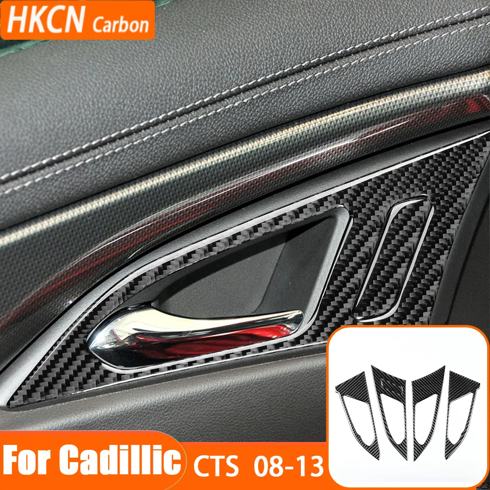 For Cadillac CTS 2008—2013 Carbon Fiber Inner Door Hnadle Panel Puller Pad Car Accessories Interior Cover Trim Modified Sticker
For Cadillac CTS 2008—2013 Carbon Fiber Inner Door Hnadle Panel Puller Pad Car Accessories Interior Cover Trim Modified Sticker